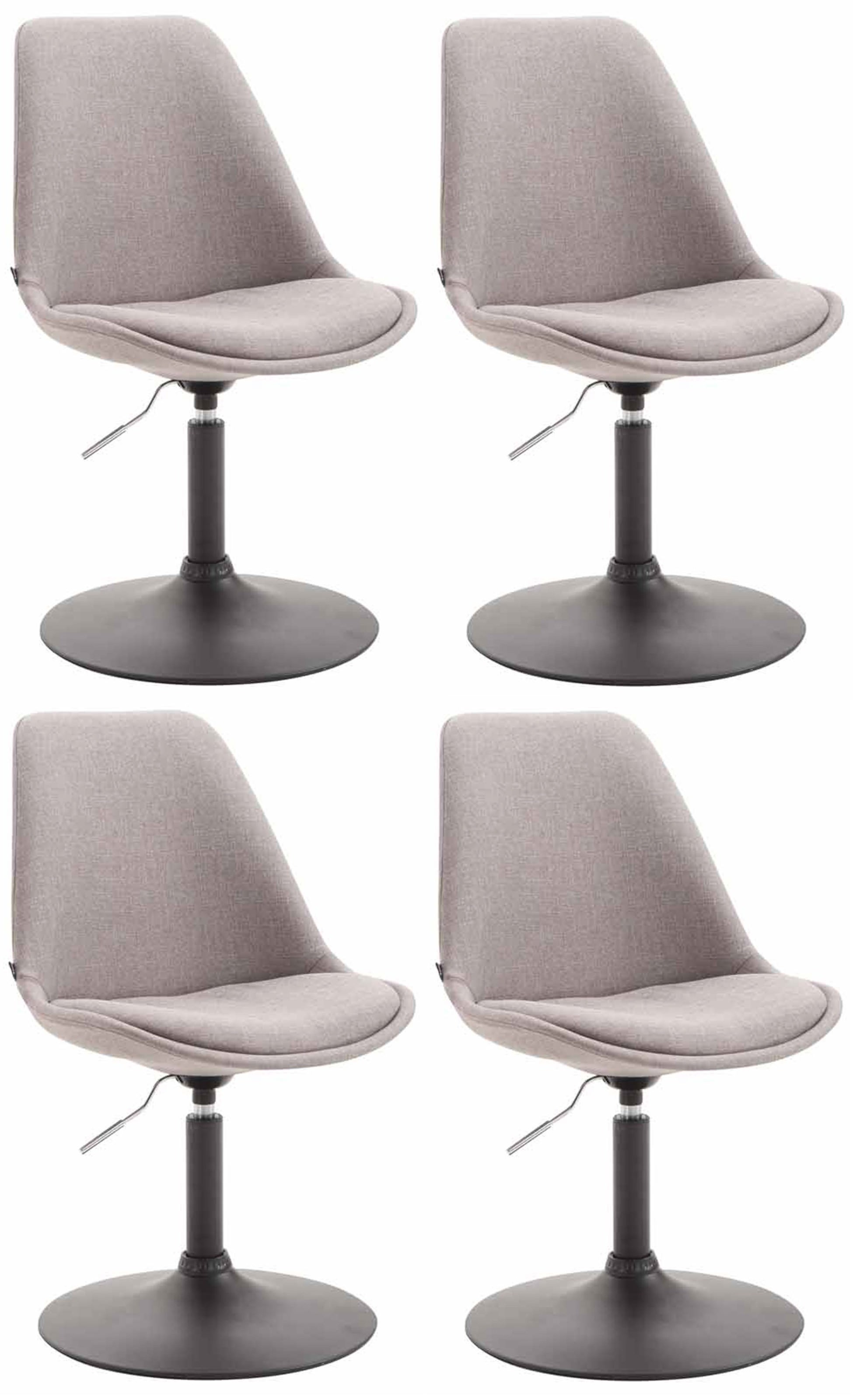 Set van 4 Eetkamerstoelen Maverick Stof